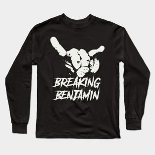 breaking benjamin horn sign Long Sleeve T-Shirt